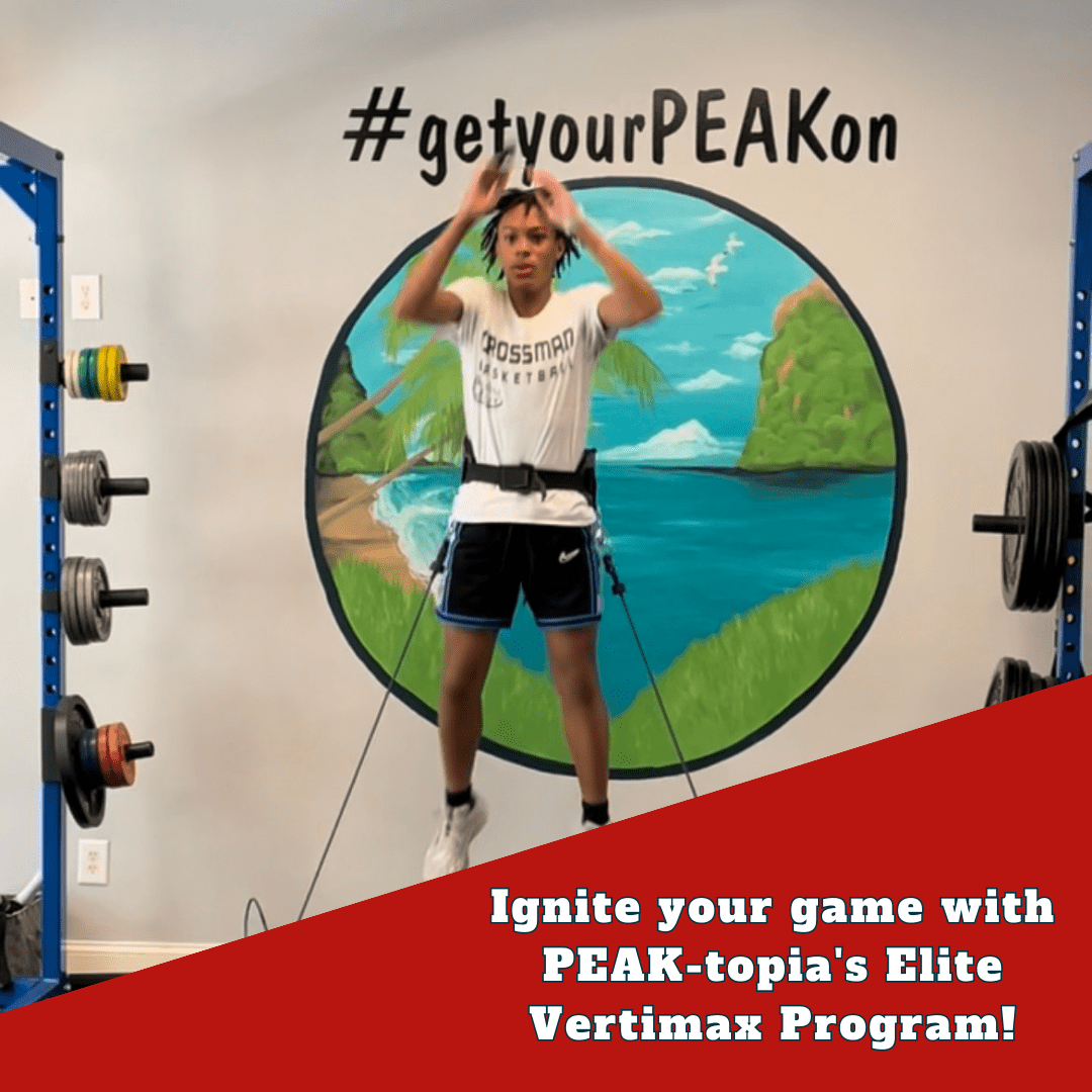 Ignite your game with PEAK-topia's Elite Vertimax Program!